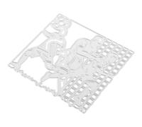 Mipcase Football Team Cutting Die Embossing Stencil Die Hobbyist Expert Silver Carbon Steel Strong and Stable Structure Practical Design for Paper Crafts and Creative Activities