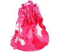 Mipcase Hair Dryer Diffuser Sleeve Universal Blow Dryer Cover for Curly Hair Styling, Rose Red Fabric Pouch Accessory Suitable for Travel and Salon Use