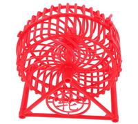 Mipcase Hamster Toys for Tank Noiseless Plastic Running Wheel Safe Footstuck Design for Gerbils Mice Crabs Small Pet Exercise