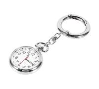 Mipcase Hanging Pocket Watch for Nurses and Doctors Movement with Key Ring Glow The Dark Dial Portable Design for Medical Professionals for Night