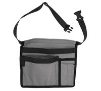 Mipcase Heavy Duty Electrician Tool Waist Pouch Oxford Cloth with 3 Pockets and Adjustable Wide Belt Tool Carry Pouch Comfortable and Flexible Use for Work Sites and Maintenance