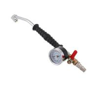 Mipcase Heavy Duty Truck Tire Inflator with Built in Pressure Gauge and Extended Bent Tube Nozzle for Accurate Rapid Inflation of Vehicle Tires