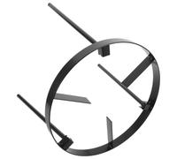 Mipcase Hot Pot Tripod Barbecue Tripod Iron Black Portable Campfire Cooking Stand for Barbecue and Party