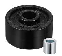 Mipcase Hydraulic Horizontal Jack Front Wheel Caster Accessory Swivel Trolley Wheel Easy Installation Precision Processed for Stability and Balance Replacement for Floor Jack