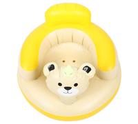 Mipcase Inflatable Back Support Seat Versatile Boy Girl Shower Chair for Sitting up Soft Material Design for Boy Girl and Toddlers for Bath and Playtime Activities