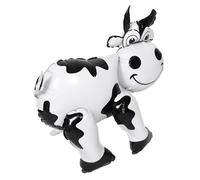 Mipcase Inflatable Cow Balloon Oversized Farm Animal Decoration Easy Setup for Birthday Party Western Cowgirl Theme Versatile Party Supplies Centerpiece