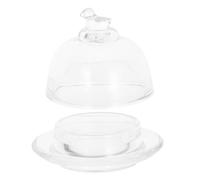 Mipcase Ink Dish with Lid for Calligraphy Sumi Practice, Glass Traditional Ink Mixing Plate Suitable for Japanese and Chinese Painting Supplies