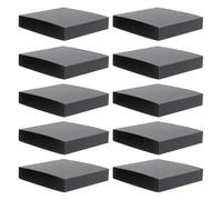 Mipcase Jewelry Packaging Boxes with and Practical Features 25pcs Black Paper for 3d Floating Display Case for Holidays