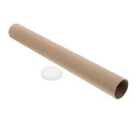 Mipcase Kraft Paper Mailing Tube for Poster Storage Cardboard Shipping Tube for Crafts and Documents for Mailing and Packing