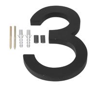 Mipcase Mailbox Number Address Number with Visibility Practical Design Acrylic and Metal Material Fashion Style Workmanship Strong Texture for Home Use and Office