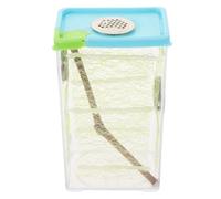 Mipcase Mantis Breeding Box 12 Compartments, Reptile Feeding Terrarium Cage for African Ghost Mantis and Stick Insects, Household Insect Habitat for Pet Breeding and Observation