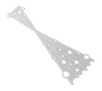 Mipcase Metal Curtain Shape Cutting Die Carbon Steel DIY Embossing Stencil for Scrapbooking Photo Album Card Making Craft Supplies