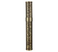 Mipcase Metal Travel Cigar Case for Single Cigar with Airtight Seal and Elegant Design from Moisture and Air Exposure for Camping and Parties