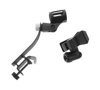 Mipcase Microphone Stand for Saxophone Mic Clip Holder Bracket Mount for Instrument Performance Stage and Studio Mic Clip Holder