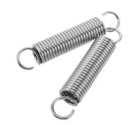 Mipcase Microwave Oven Door Spring Set Replacement 2Pcs Heavy Duty Spring Steels with Balanced Tension for Repair at Home