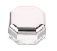 Mipcase Mini Loose Powder Container with Puff, Portable Rose Gold Makeup Travel Case, Empty Refillable Compact for Face Setting Powder