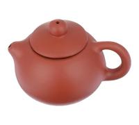 Mipcase Mini Purple Clay Teapot Red Mud Ceramic Miniature Kung Fu Tea Pot Creative Desktop Decor Vintage Small Teapot for Home Office Tea Display