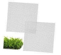 Mipcase Moss Mesh 304 Stainless Steel Mesh Aquarium Plant Netting 2pcs 8cm x 8cm for Planting Moss Aquatic Plants Fish Tank
