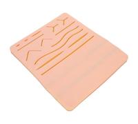 Mipcase Pad High-simulation 2-in-1 Large Silicone Practice Injection Beige Portable Model Training for Hospital School Nursing Students