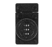 Mipcase Password Lock Door Bolt Lock Zinc Alloy Black for Old-Style Doors Antitheft Latch for Home Safety and Retrofitting for Elderly Individuals and Family Members