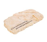 Mipcase Pet Memorial Stone Dog Garden Tombstone Angel Dog Ornament Resin Marker
