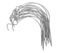Mipcase Picture Hanging Hooks Easy to Install Wall Hanging Hardware Stainless Steel 20pcs Heavy-Duty Drywall Wire Hooks with Strong Load-Bearing Capacity and Home Use for Artistic