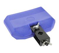 Mipcase Plastic Blue Latin Percussion Cow Bell Drum Accessory Portable Drum Percussion Block