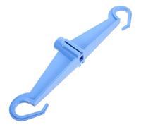 Mipcase Plastic Vertical Infusion Rack Hook Infusion Stand Hook Easy to Install Not Easy to Deform Abs Material Suitable for 19mm Hole Diameter Simple Style Blue Colour for Home and Clinic