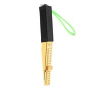 Mipcase Portable Feeler Gauge for Gap and Flatness Measurement Aluminum Alloy Construction, Compact Design, Accurate 0.2mm Precision, for House Inspection and Angle Measurement Random