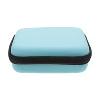 Mipcase Portable Guitar Pick Storage Bag Plectrums Storage Holder Large Capacity Pu Eva Sponge Material Easy to Carry Prevent Plectrums from Losing Suitable for Travelling