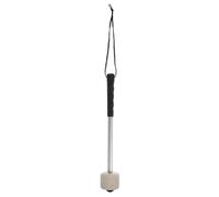 Mipcase Portable Percussion Drumstick with Wool Felt Head and Aluminium Alloy Handle, Easy to Carry and Comfortable for Marching Band and Drumming Accessories Random Color