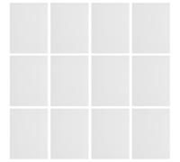 Mipcase PVC Siding Patch 20pcs Self-Adhesive Vinyl Wall Repair Stickers 15x20cm White for Fence Holes and Wall Blemish Covering in Home Maintenance