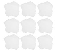 Mipcase Qualitative Filter Paper for Analytical Separation and Sample Collection 60pcs Cm Square Fast and Slow Absorbency, White Paper for Laboratory Experiments