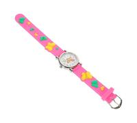 Mipcase ’ Quartz Wristwatch with Pink Butterfly Pattern, ’ Cartoon Watch and Students, Lovely Analog Watch