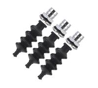 Mipcase RC Boat Rubber Push Rod Seal 3 Sets with Sturdy Aluminum Mount, All-Weather Usage for Model Boat Building Accessories and DIY Upgrade