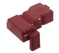 Mipcase Red Battery Terminal Insulation Cover for Compatible Car Models Positive Terminal Protector Cap Fpb Car Battery Boot for Short Circuit Prevention and Enhanced Safety