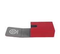 Mipcase Red Pu Leather Tarot Card Storage Case with Lint Interior Easy to Open and Close Delicate Design Portable Card Holder and Makeup Storage