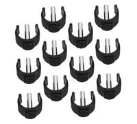 Mipcase Replacement Cane Pin Locks 12pcs Walker Stick Clips c Shaped Crutch Cane Buckle Non-Slip for Stability