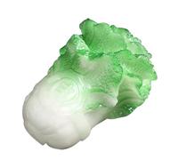 Mipcase Resin Cabbage Shaped Tea Pet Ornament with Colour Changing Feature, Sturdy and Lightweight Tea Table Adornment for Tearoom Decoration, Creative and Realistic Design