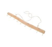 Mipcase Rustic Floating Wooden Coat Hook 40cm Wall Mounted Driftwood Branch Hanger Home Storage Hook for Clothes, Hats, and Bathroom Organization