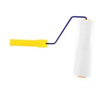 Mipcase Self Leveling Screed Spiked Roller 9 Inch 23cm 14mm Teeth Height Flooring Roller for Epoxy Floor Paint Bubble Removal Screeding Compound Tool Random Color