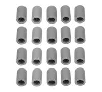 Mipcase Silicone Drumstick Tips Protective Caps Lightweight and Practical Drumstick Ends 20pcs for Improved Rhythm and Timing, the Go Instrument Accessories for Drum Practice