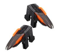 Mipcase Six-finger Mobile Gaming Controller Triggers for Phone, Physical Ak06 Six-button Gamepad Joystick, Mobile Game Fire Key for Online Shooter and Fps Gaming Accessories