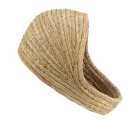 Mipcase Straw Woven Slipper Nest Bed for Guinea Pigs and Chinchillas, Semi-closed Design for Backyard and Farm Use, Providing a Nurturing Environment Easy Maintenance