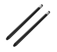 Mipcase Stylus Pens, Aluminum Alloy Material 2pcs Black with Precise Positioning Write and Draw on Touch Screens Universal for Tablets and Phones for Digital Drawing and Note Taking