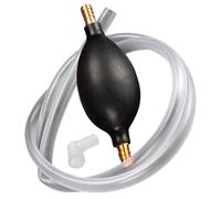 Mipcase Tea Tray Drain Hose Kit Φ8 Silicone Suction Ball Copper Elbow Connector 0.8m Flexible Drainage Pipe Tea Set Accessory and Self-Installation