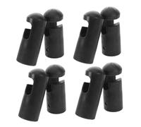 Mipcase Trampoline Pole Cover Set of 8 Sturdy Plastic Caps for Repair and Installation User-Friendly Design Secures Enclosure Net Fits 1.18 Inch Poles