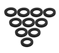 Mipcase Trumpet to Increase Service Life for Musical Instruments Lightweight Sturdy Black Felt Washers Cushion Pads Cotton 10pcs Replacement Accessories Delicate Design
