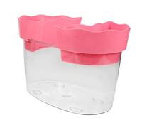 Mipcase Turtle Breeding Tank Pump Multi-function Fish Tank Artificial Cleaner Plant Terrarium Automatic Plant Platform Aquarium Rectangular Fish Bowl Sponge Air Pump Aquarium Net Plastic