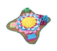 Mipcase Unique Dog Training Mat Snuffle Mat Hidden Snacks Exercise Pet Sense of Smell Decorative